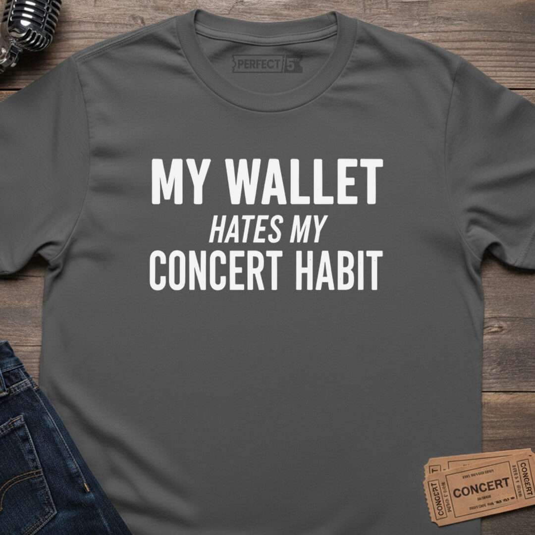 PAYCHECK TO SHOWS T-SHIRT
