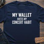 PAYCHECK TO SHOWS T-SHIRT