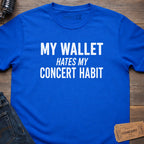 PAYCHECK TO SHOWS T-SHIRT