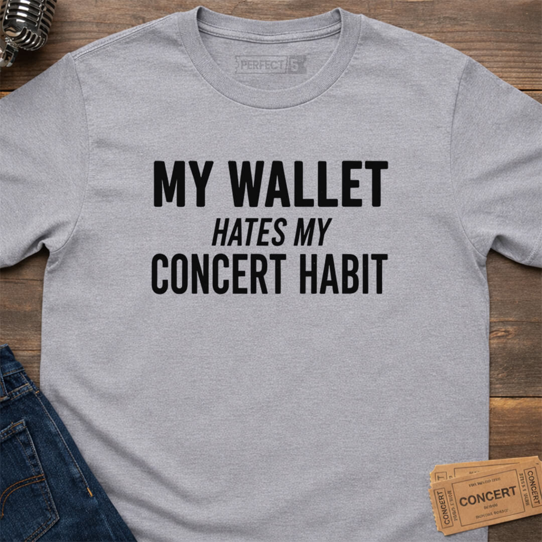 PAYCHECK TO SHOWS T-SHIRT