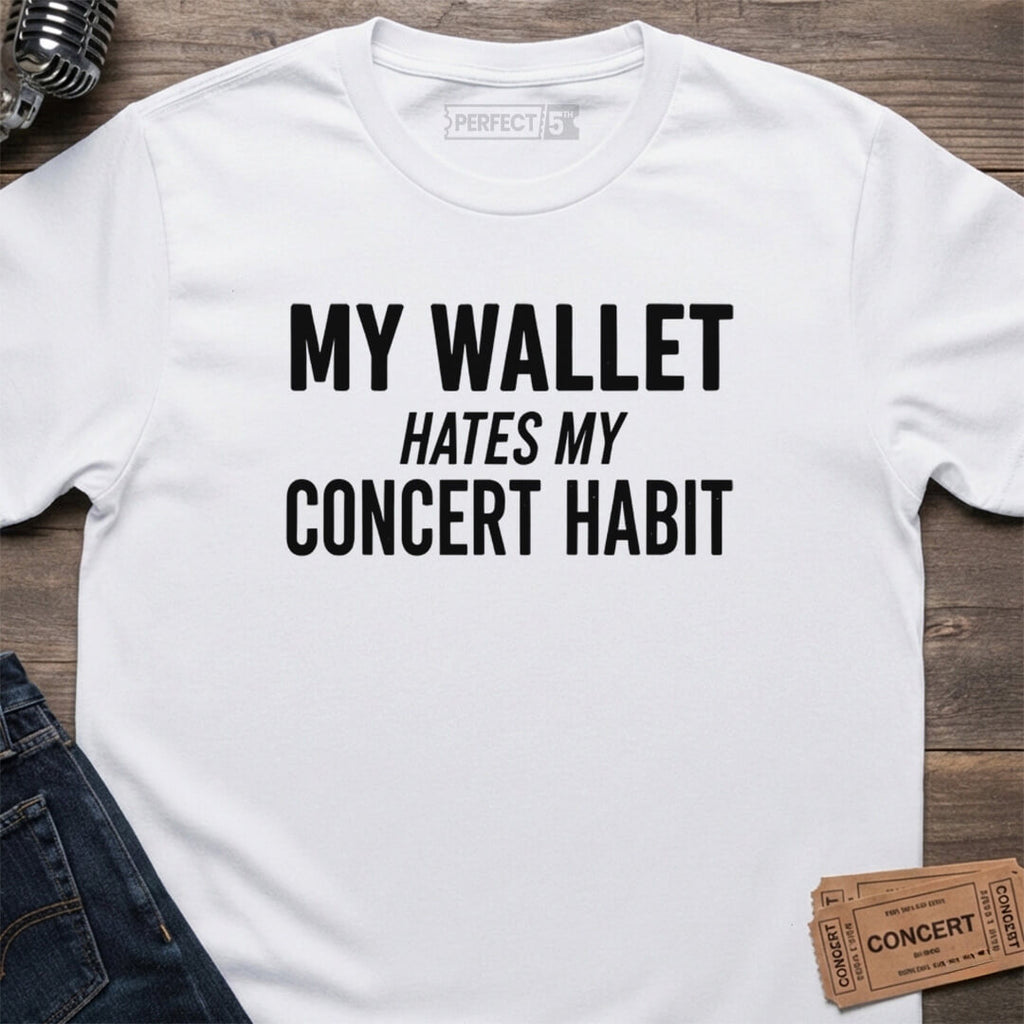 PAYCHECK TO SHOWS T-SHIRT