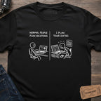 PLAN TOUR DATES T-SHIRT