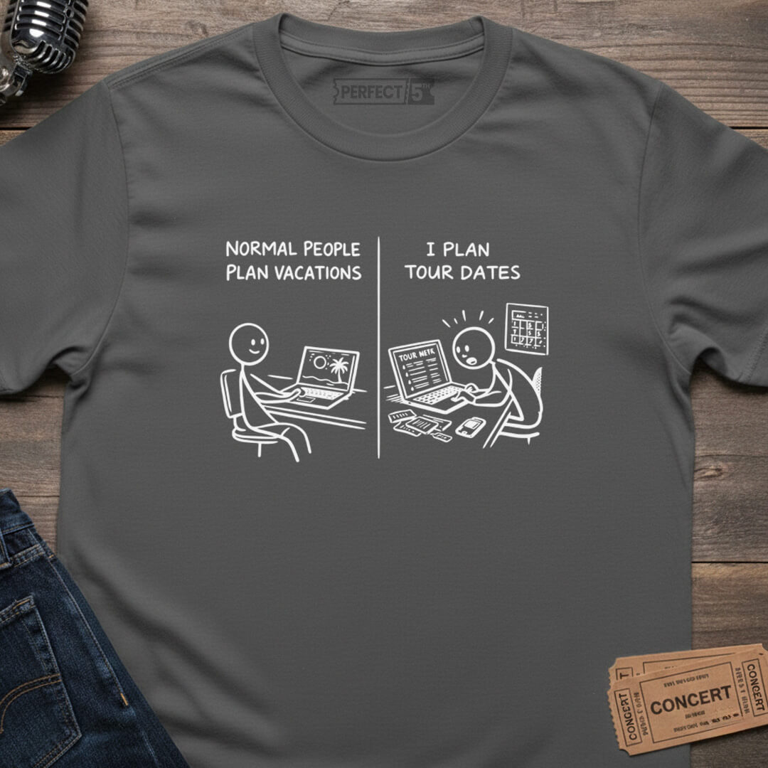 PLAN TOUR DATES T-SHIRT