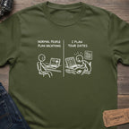 PLAN TOUR DATES T-SHIRT