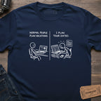 PLAN TOUR DATES T-SHIRT