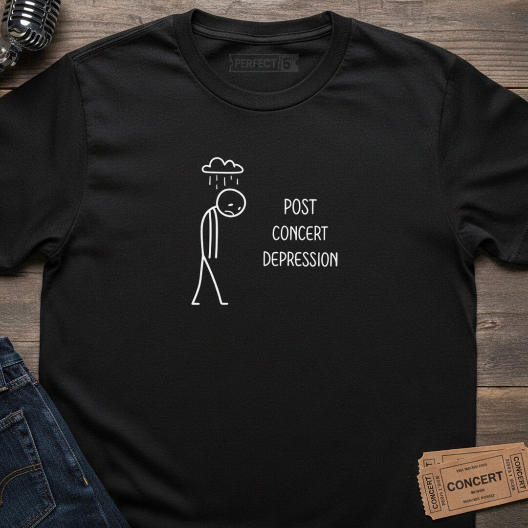 POST CONCERT BLUES T-SHIRT