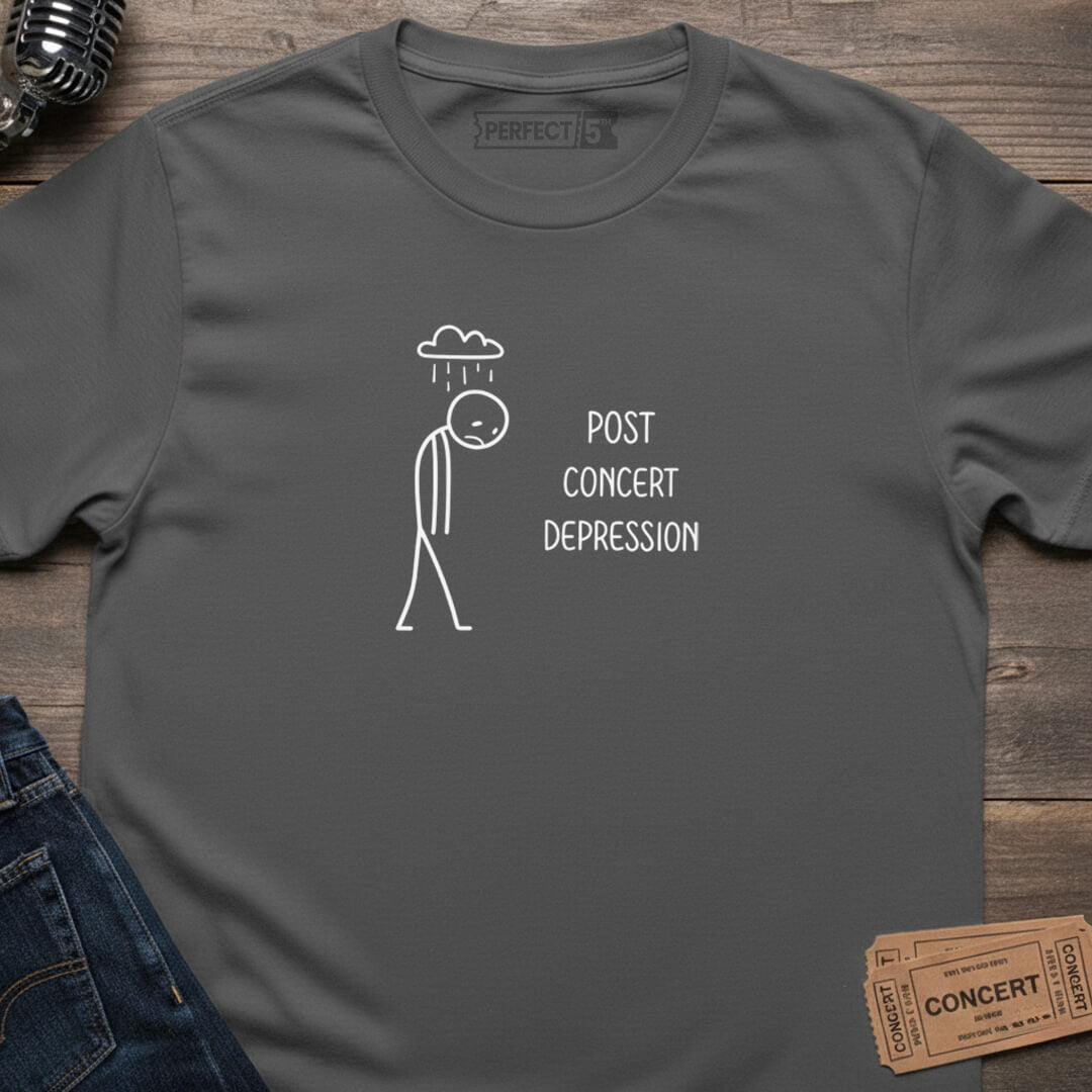 POST CONCERT BLUES T-SHIRT