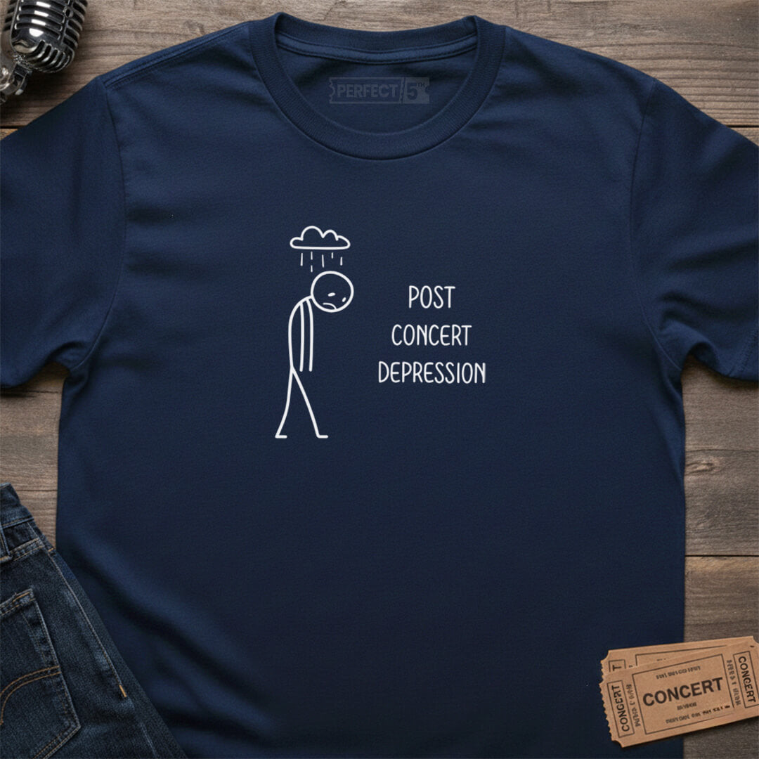 POST CONCERT BLUES T-SHIRT
