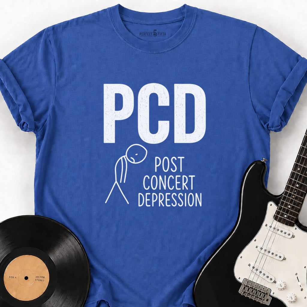 POST CONCERT BLUES T-SHIRT