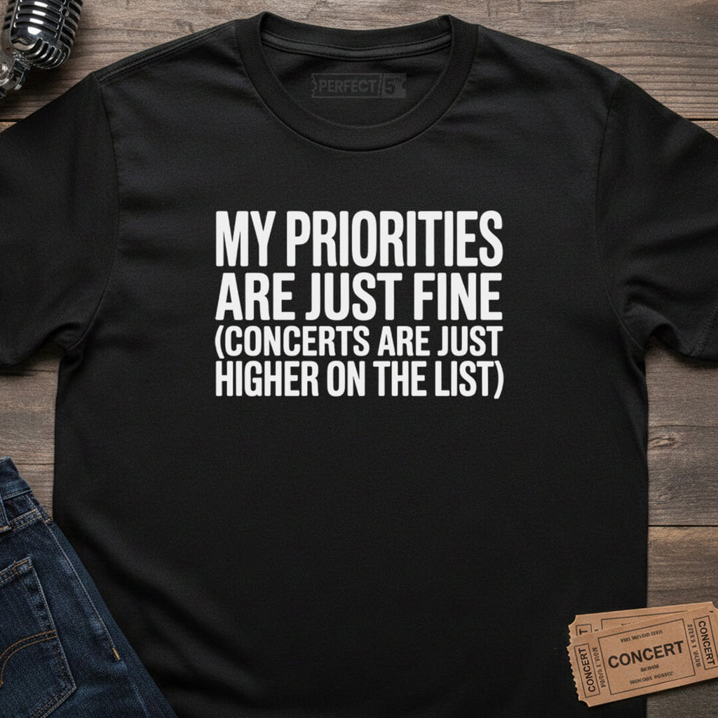 PRIORITY CONCERTS T-SHIRT