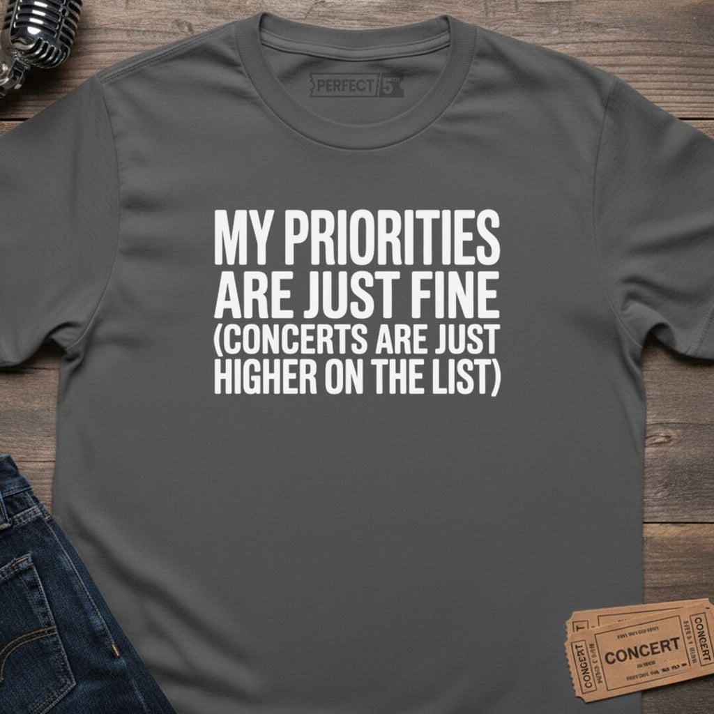 PRIORITY CONCERTS T-SHIRT