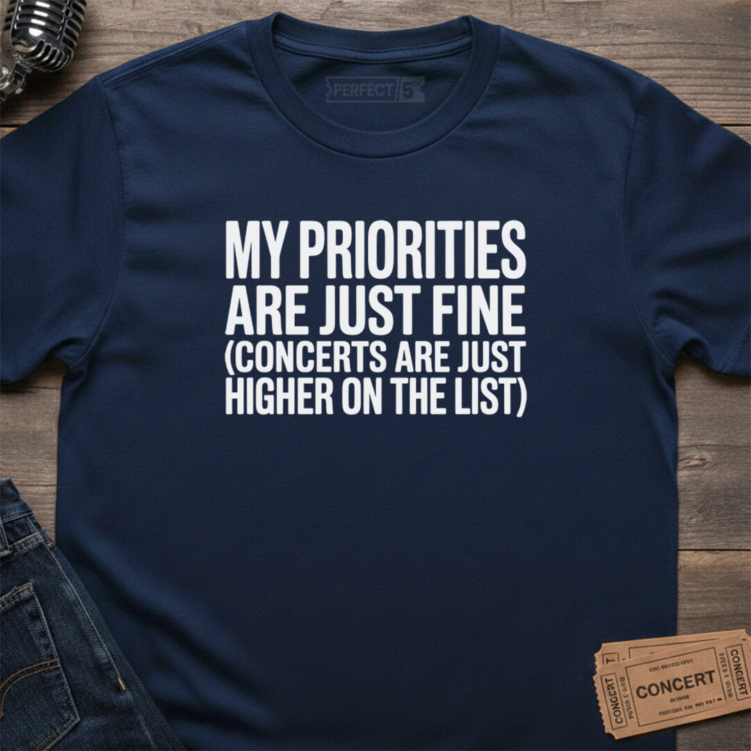 PRIORITY CONCERTS T-SHIRT