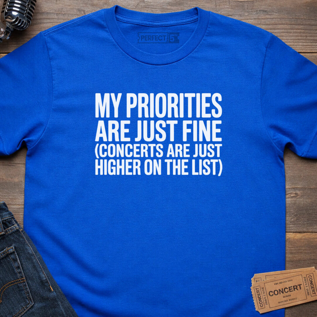 PRIORITY CONCERTS T-SHIRT
