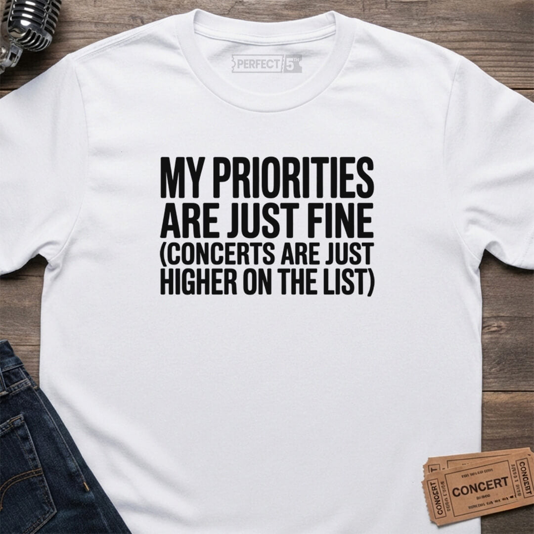 PRIORITY CONCERTS T-SHIRT