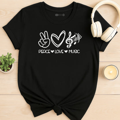 Peace Love Music T-Shirt