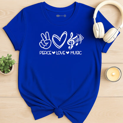 Peace Love Music T-Shirt