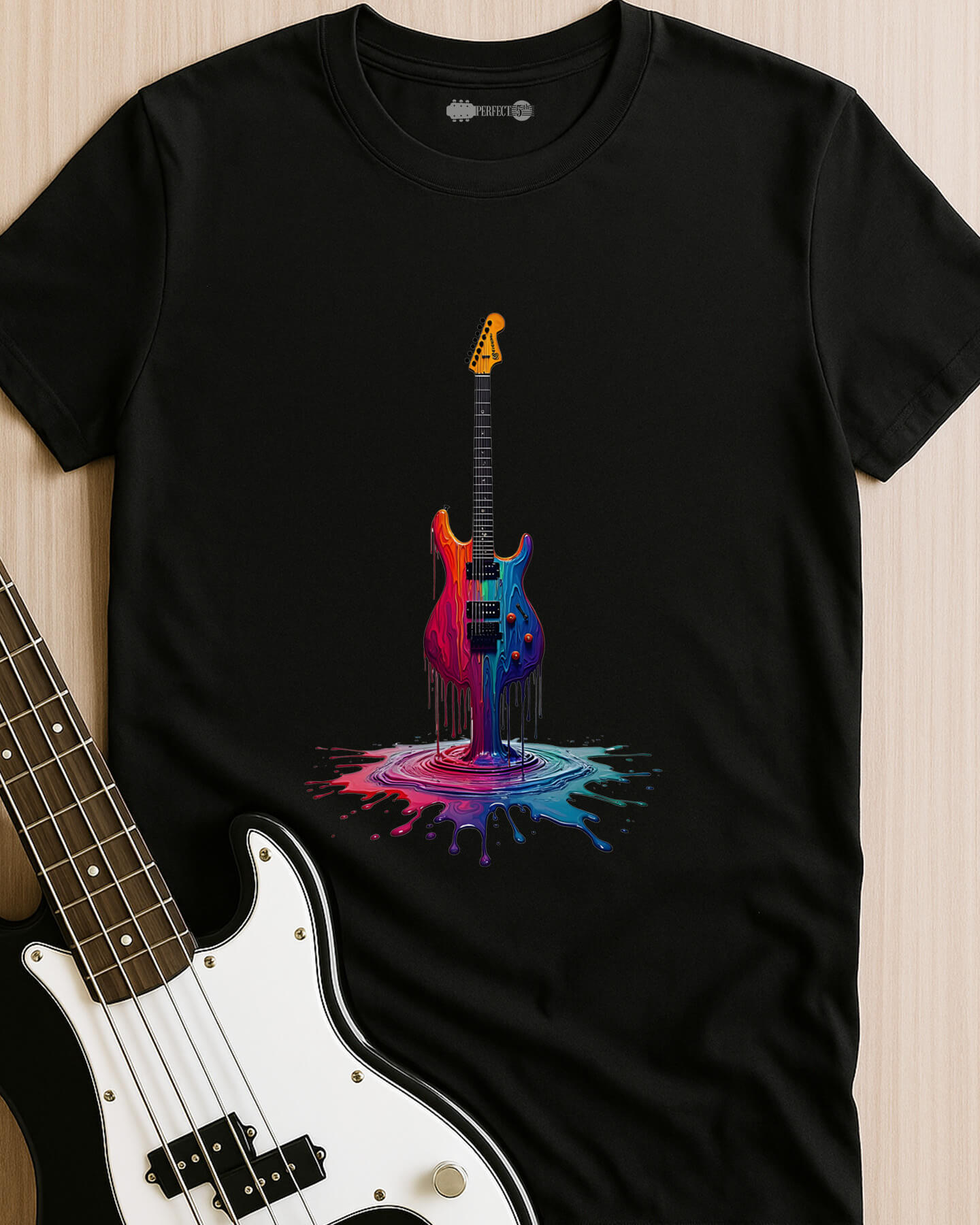 Psychedelic Guitar T-Shirt