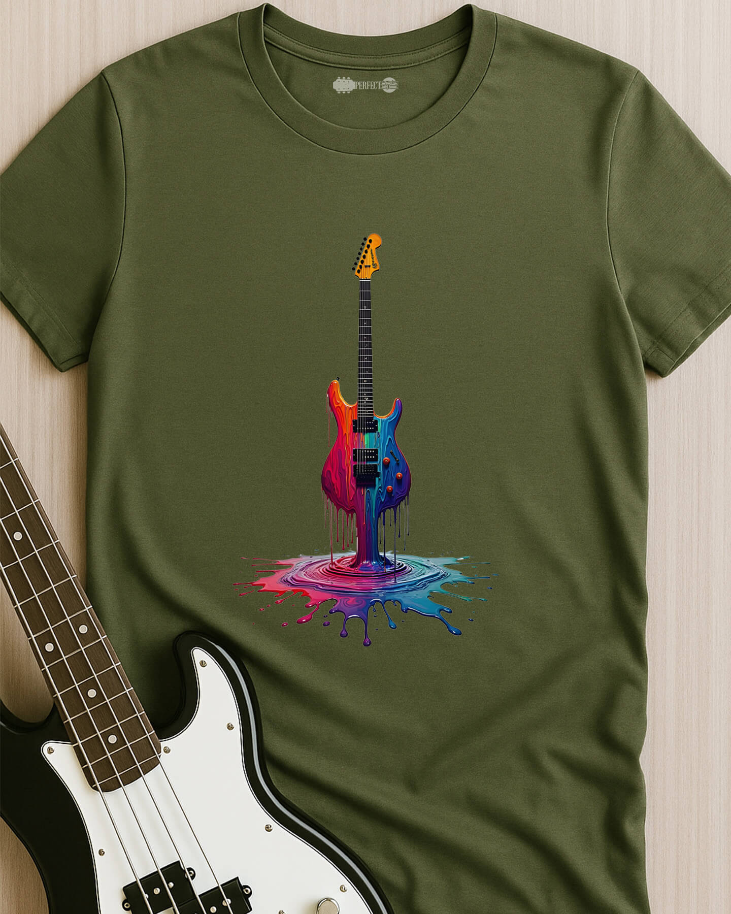Psychedelic Guitar T-Shirt