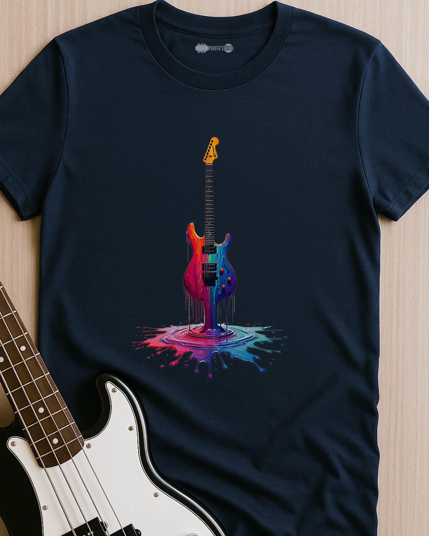 Psychedelic Guitar T-Shirt