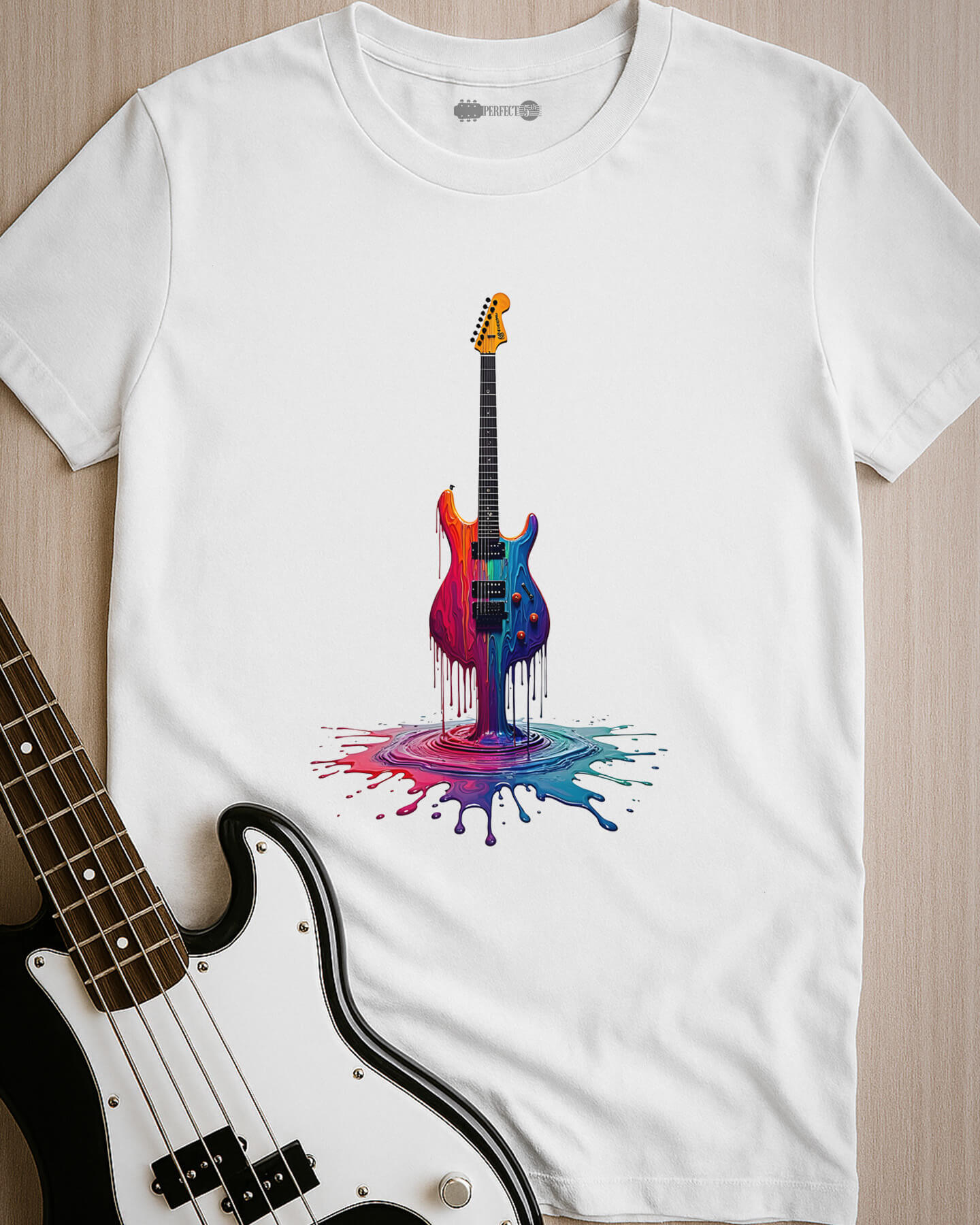 Psychedelic Guitar T-Shirt