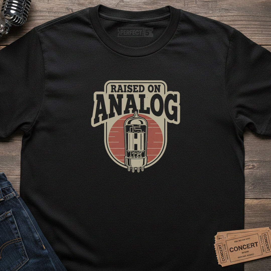 RAISED ANALOG SOUL T-SHIRT