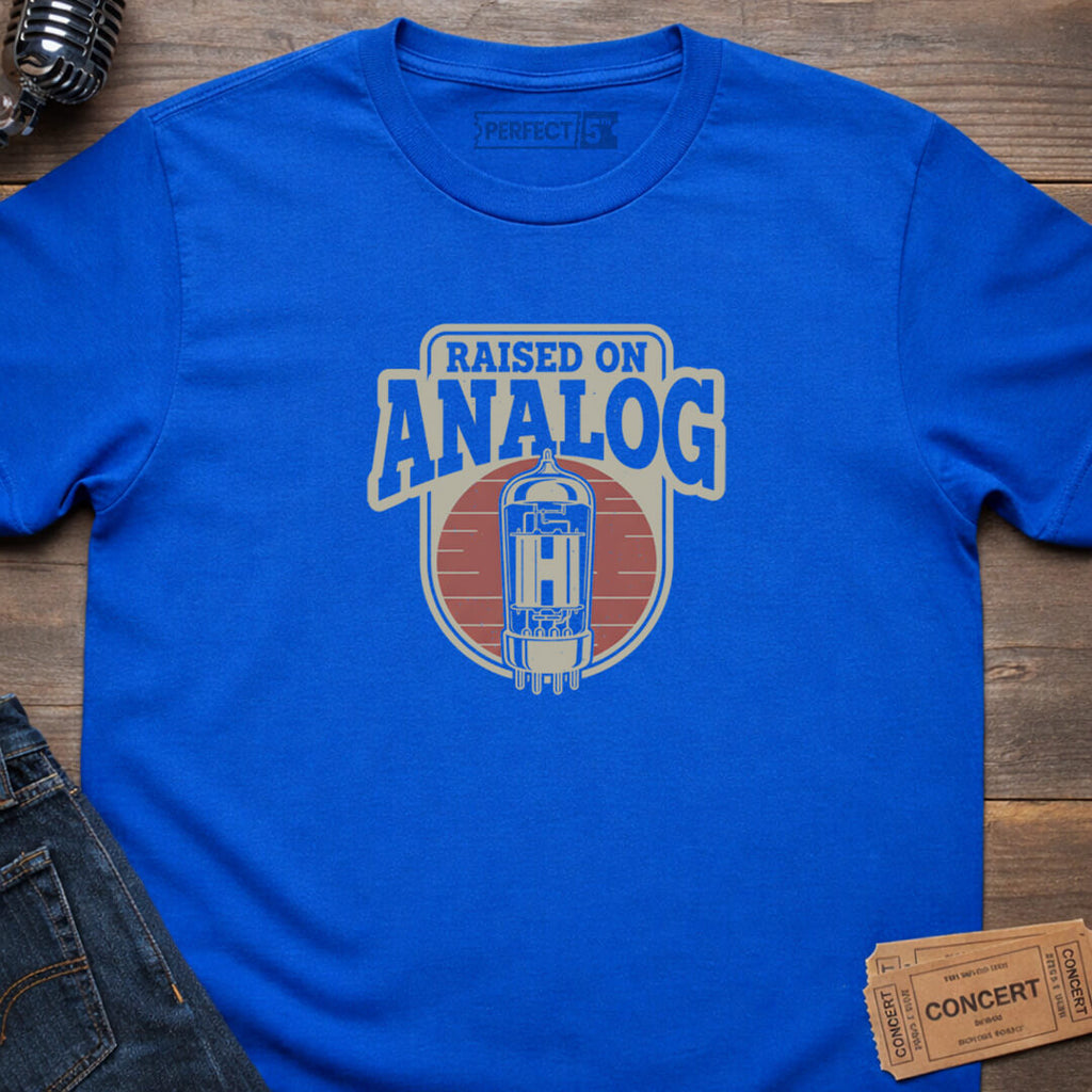 RAISED ANALOG SOUL T-SHIRT