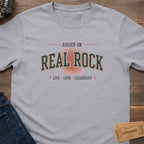 RAISED REAL ROCK T-SHIRT