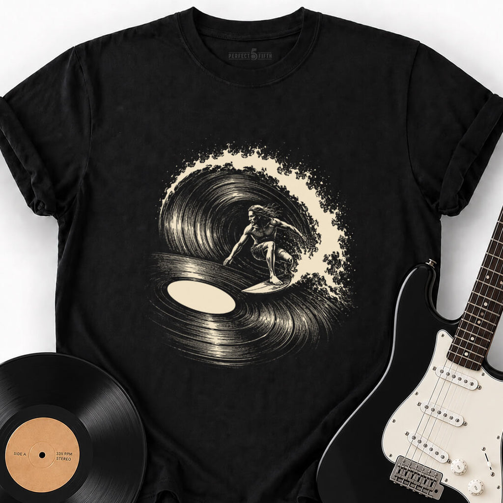 RECORD SURFING T-SHIRT