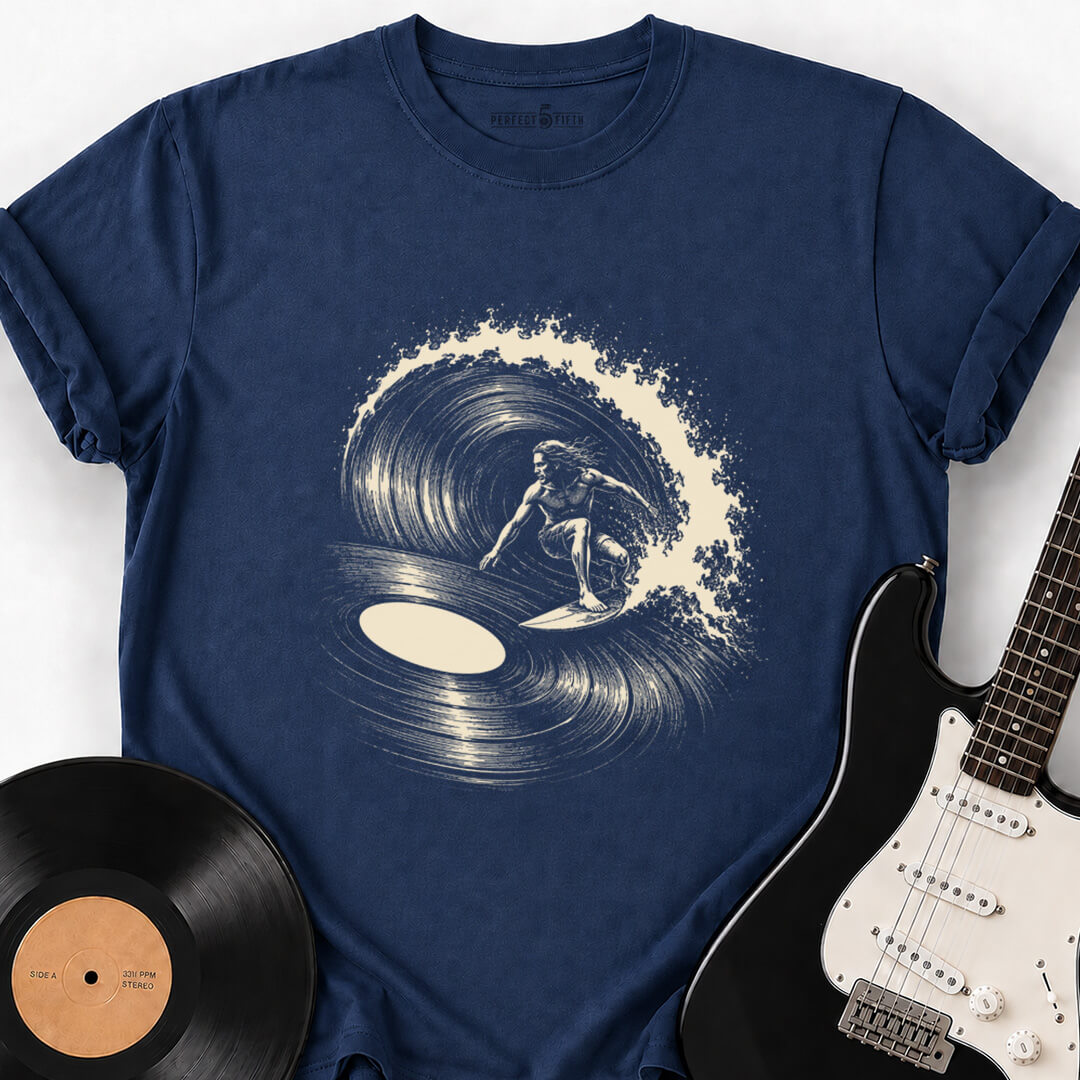 RECORD SURFING T-SHIRT