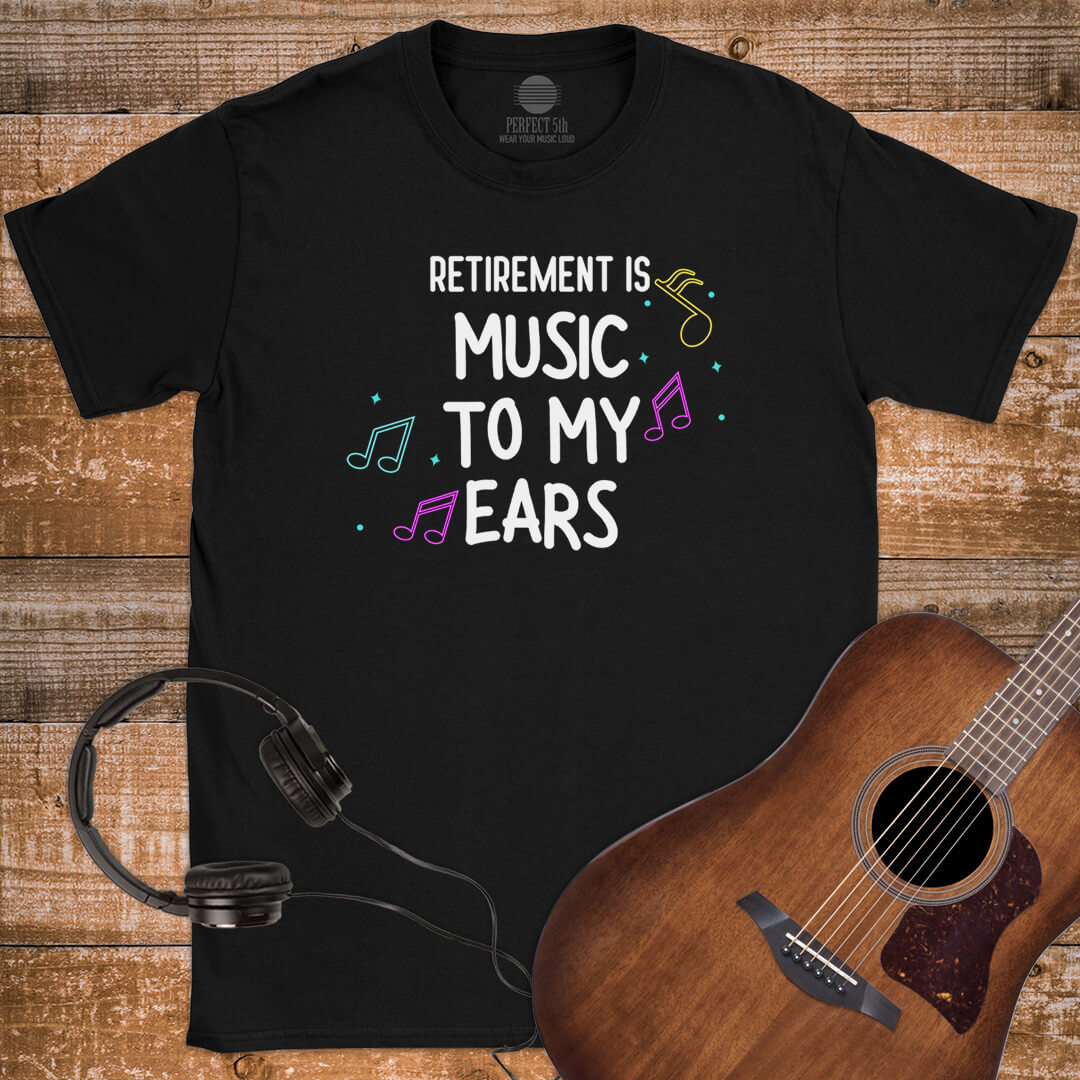 RETIRED IN RHYTHM T-SHIRT