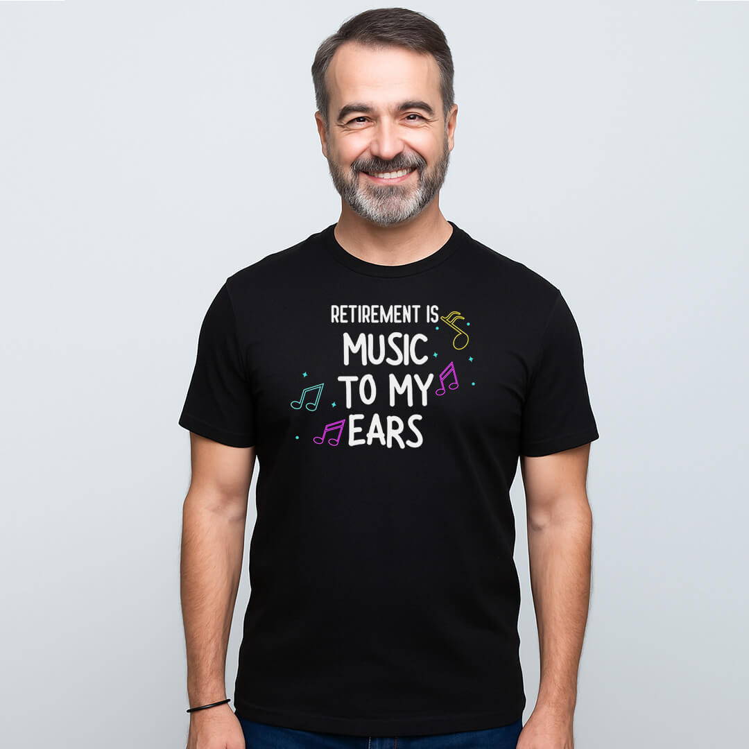 RETIRED IN RHYTHM T-SHIRT