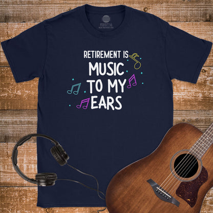 RETIRED IN RHYTHM T-SHIRT