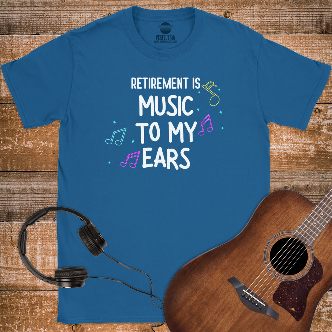 RETIRED IN RHYTHM T-SHIRT