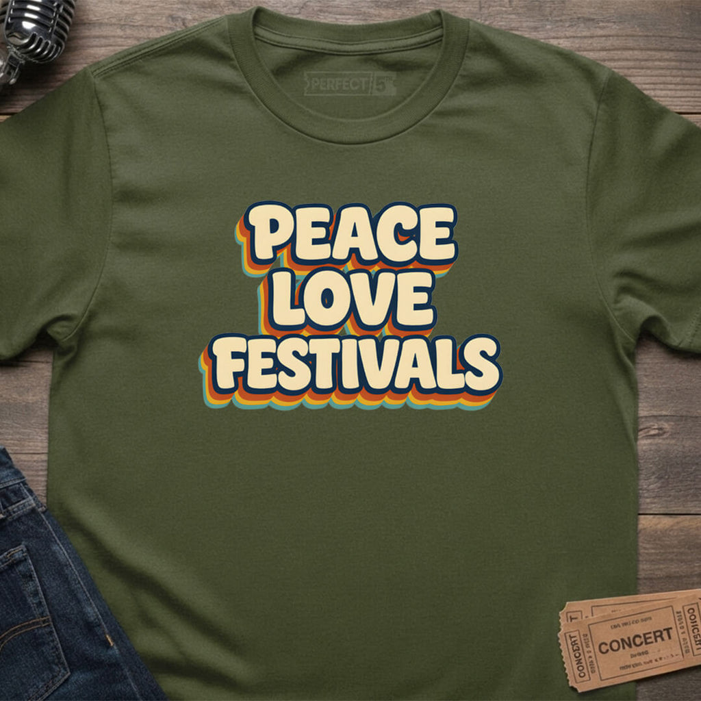 RETRO PEACE FEST T-SHIRT