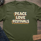 RETRO PEACE FEST T-SHIRT