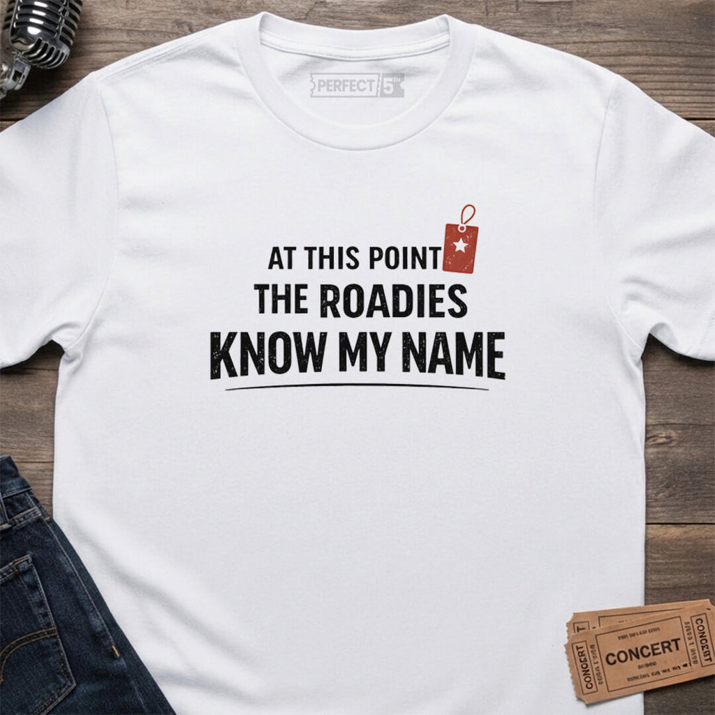ROADIE VIP STATUS T-SHIRT