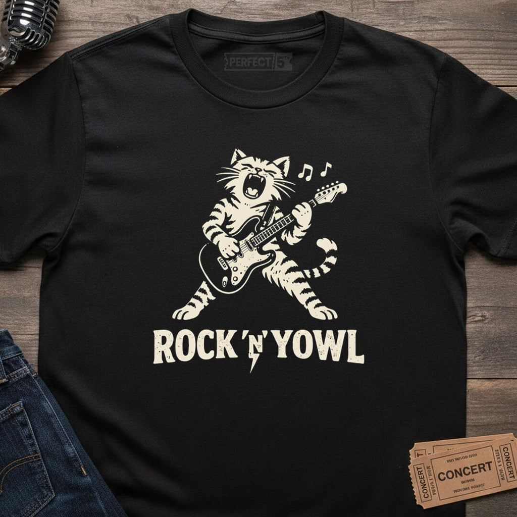 ROCK CAT RIOT T-SHIRT