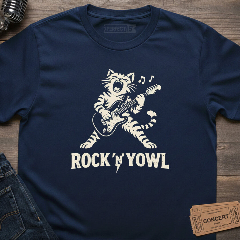 ROCK CAT RIOT T-SHIRT