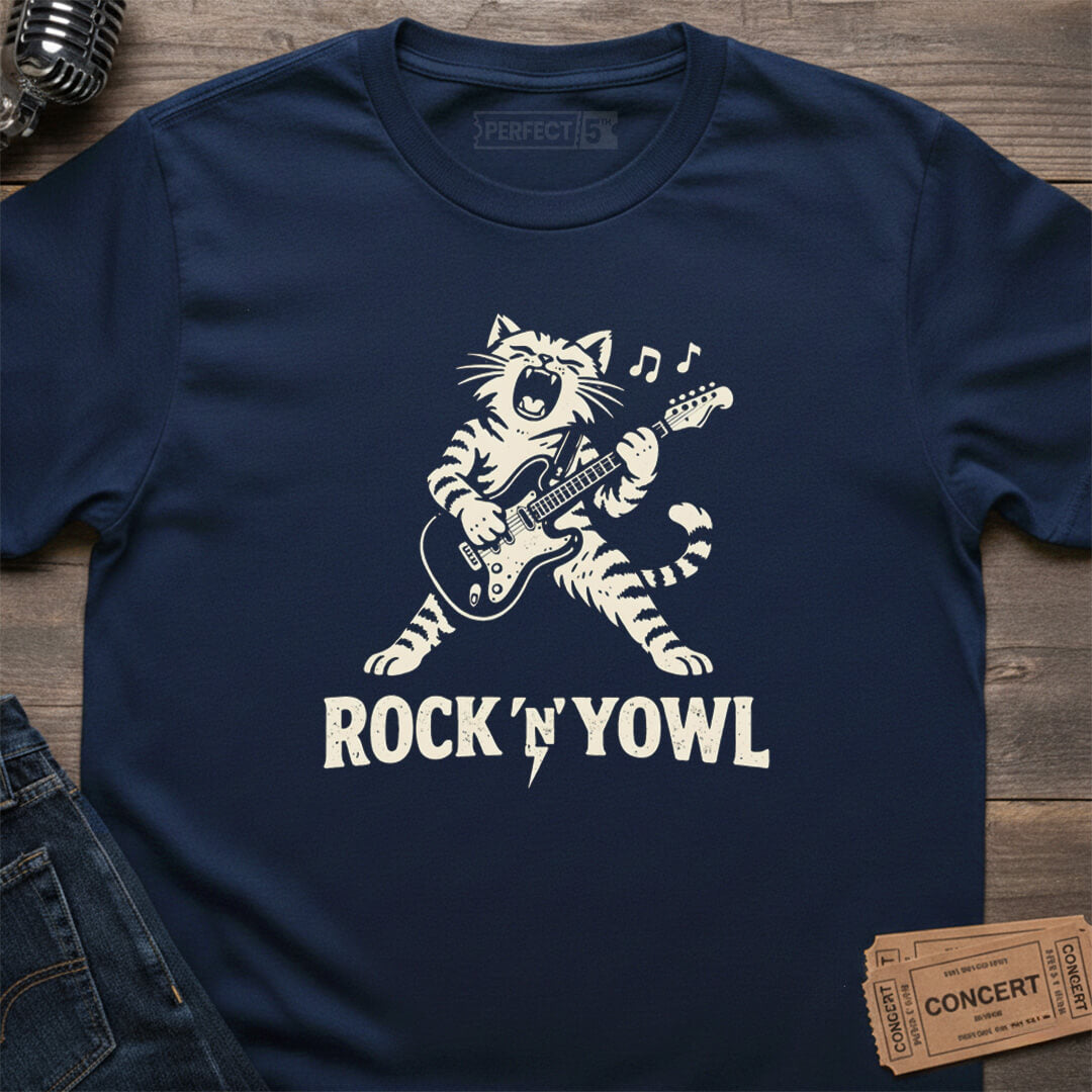ROCK CAT RIOT T-SHIRT