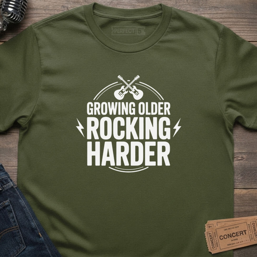 ROCKING HARDER ALWAYS T-SHIRT