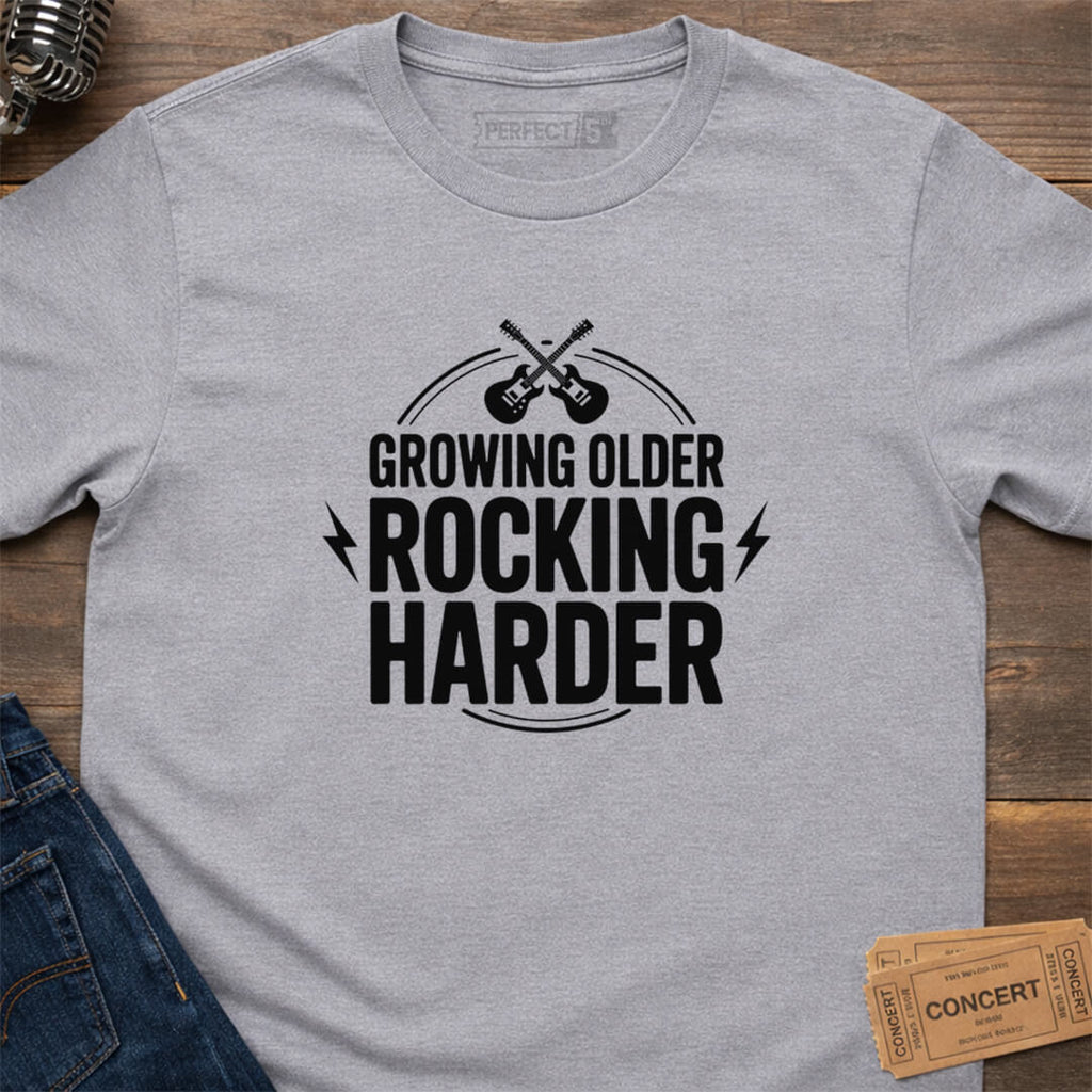 ROCKING HARDER ALWAYS T-SHIRT
