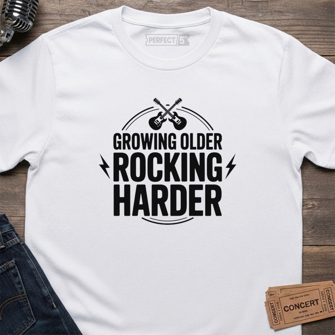 ROCKING HARDER ALWAYS T-SHIRT