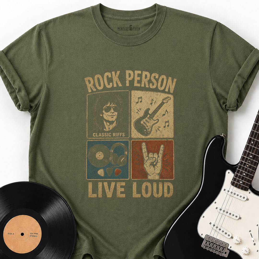 ROCK PERSON T-SHIRT