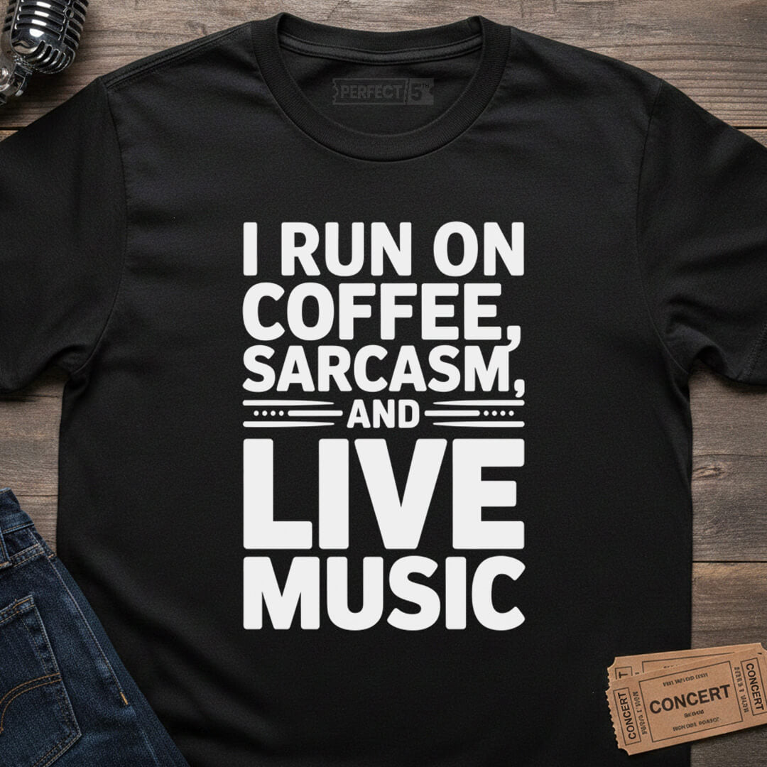 RUN ON MUSIC T-SHIRT