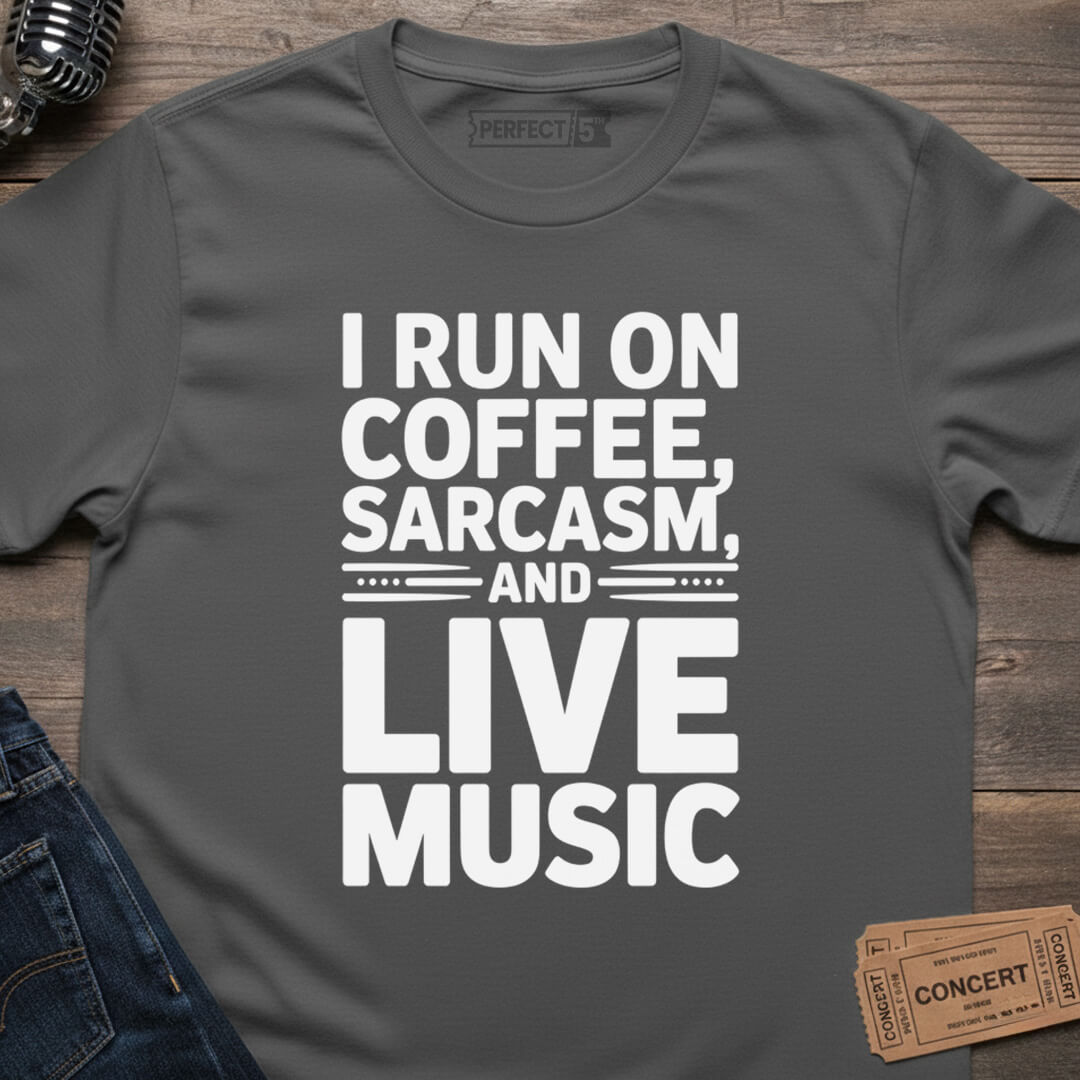 RUN ON MUSIC T-SHIRT