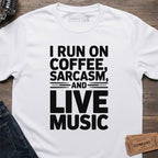 RUN ON MUSIC T-SHIRT