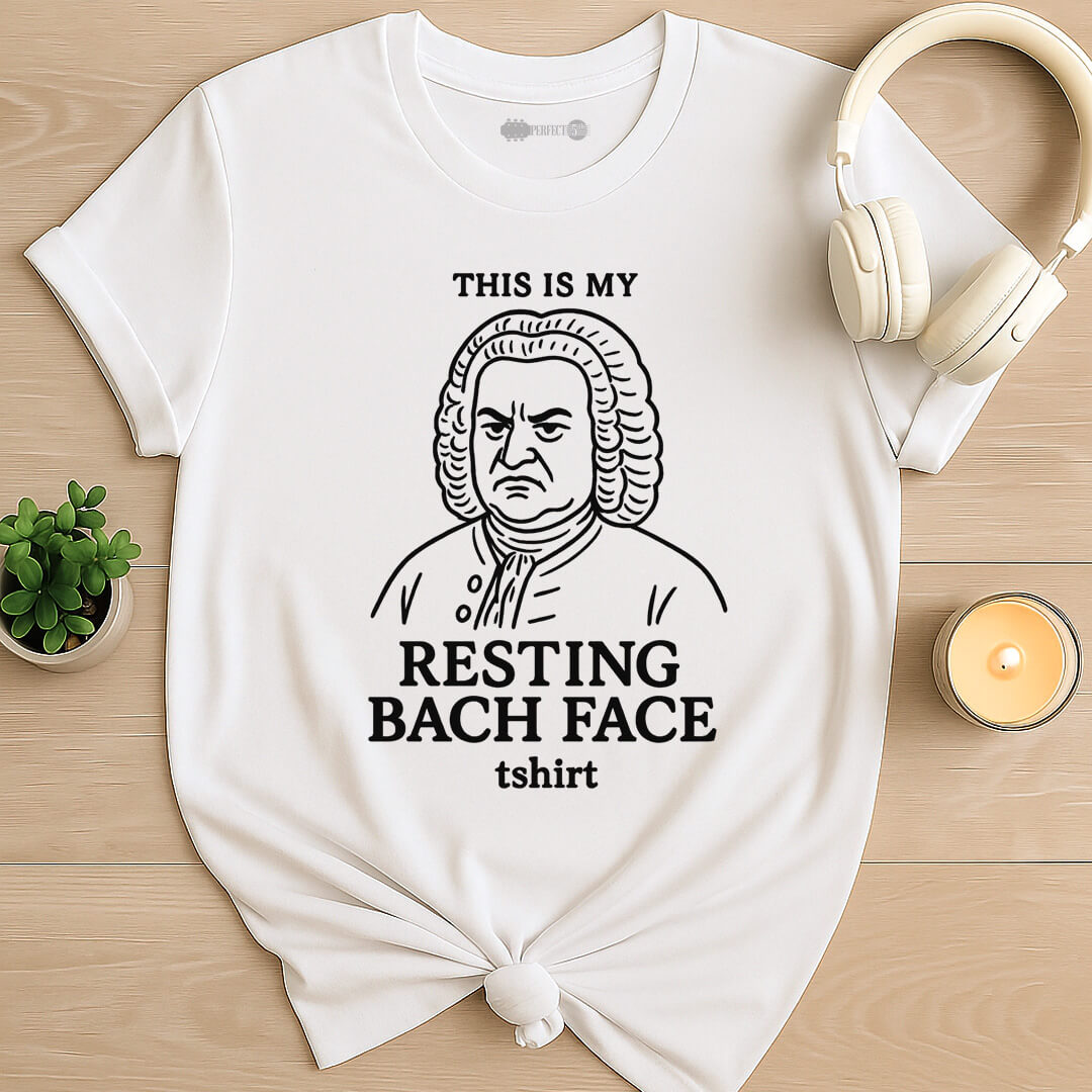 Resting Bach Face T-Shirt