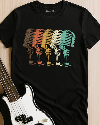 Retro Mic Vibes T-Shirt
