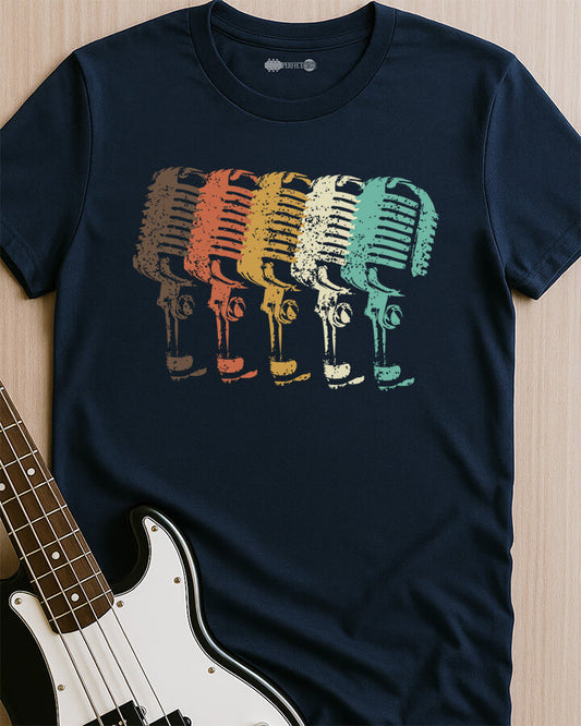 Retro Mic Vibes T-Shirt