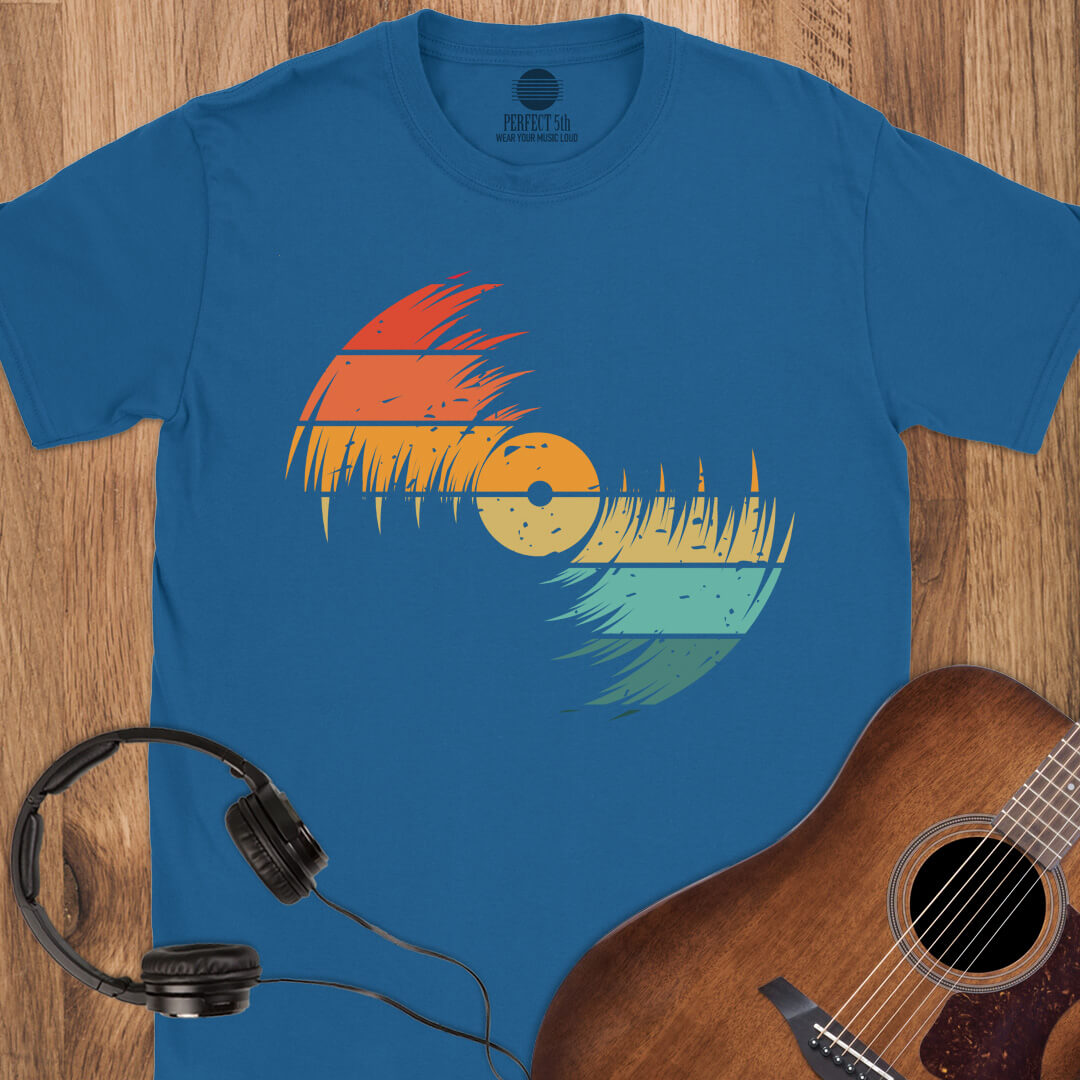 Retro Wave Vinyl T-Shirt